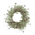 thumbnail image 2 of D24" Pine/Pinecone Wreath, Green, 2 of 8