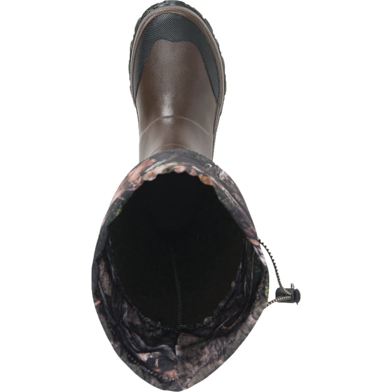 Muck Forager Tall Waterproof Rain Boots - Bark/Camo Muck Boot Unisex Forager Tall Mossy Oak Country Size 9  main image 2