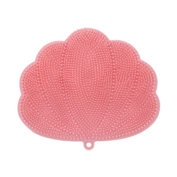 Shower Foot Scrubber Mat TPE Material Suction Cups Exfoliating Non Slip Bath Mat Men Women Knee Back Pain Relief