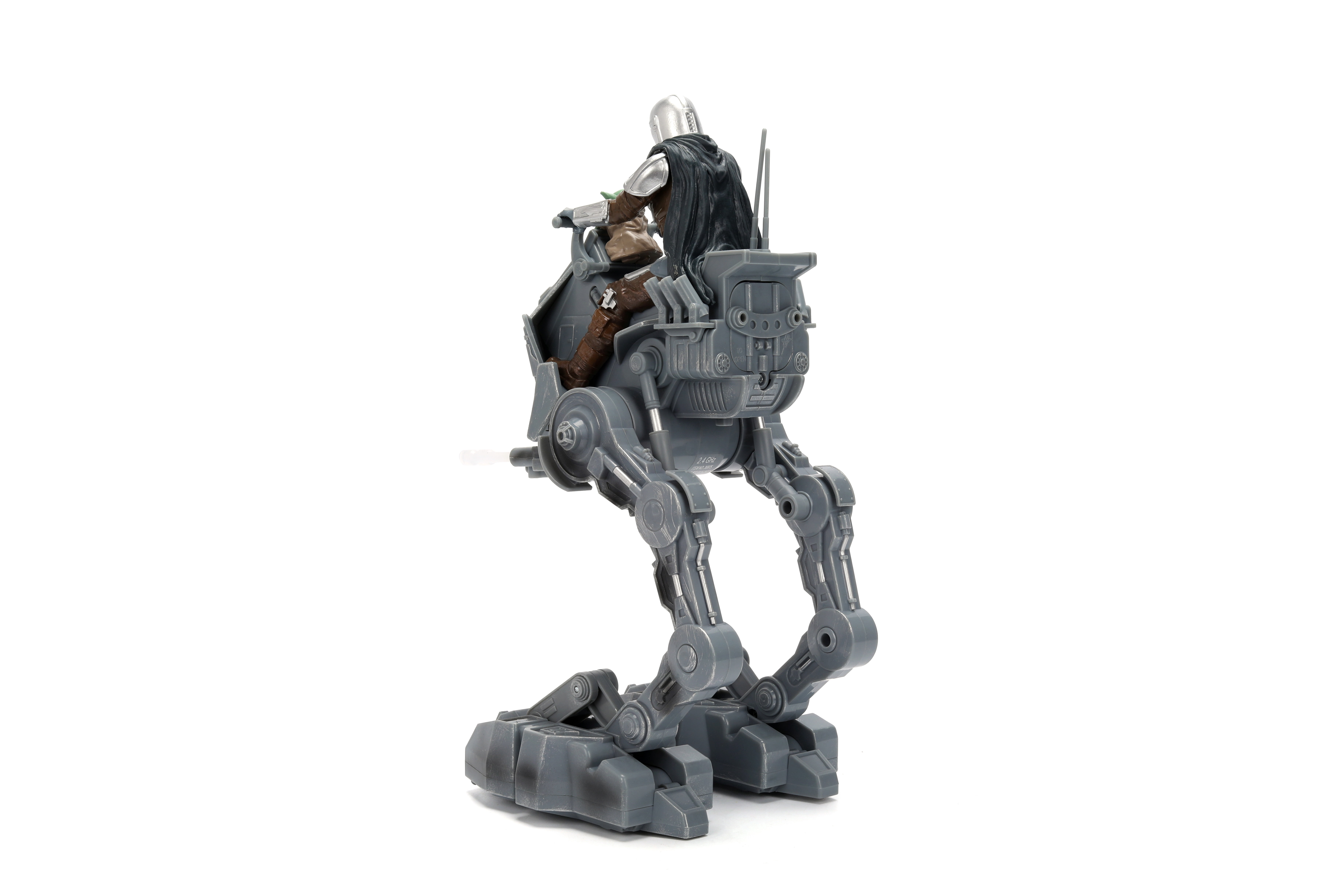 Marcheur AT-RT télécommandé Star Wars Imperial Remnant avec Mandalorien et Grogu, jouet de 33 cm avec sons et lumières, par Jada Toys