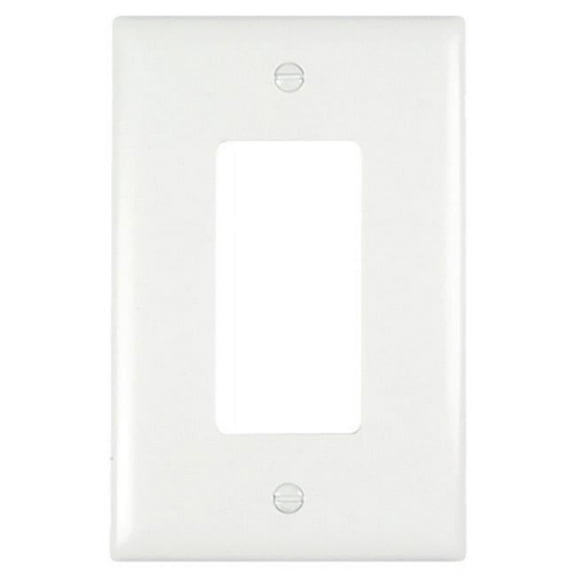TPJ26W Wall Plate, 1 Gang, White