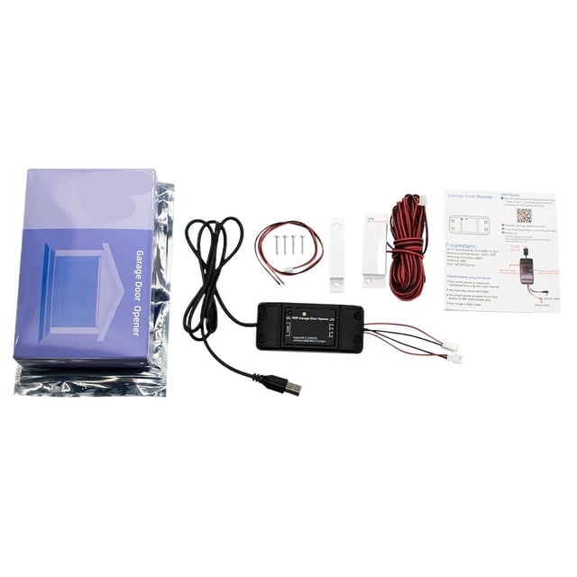 Contrôleur Wifi Intelligent Ouvre-Porte de Garage 433mhz Récepteur de Télécommande Universel à Code Roulant Fixe, Plus Précis et Stable