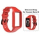 thumbnail image 4 of Correa para Huawei Honor Band 6 Pro Reemplazo de pulsera de silicona (Rojo), 4 of 5