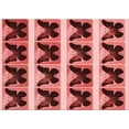thumbnail image 1 of Ahgly Company Machine Washable Indoor Rectangle Transitional Light Coral Pink Area Rugs, 6' x 9', 1 of 7