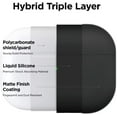 thumbnail image 2 of elago Liquid Hybrid Case Compatible with Apple AirPods Pro Cases (2019) - Black, 2 of 5