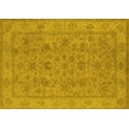 thumbnail image 1 of Ahgly Company Indoor Rectangle Oriental Yellow Traditional Area Rugs, 2' x 3', 1 of 4