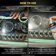 Meguiars Keep Clear Headlight Coating, G17804, 4 oz, Aerosol