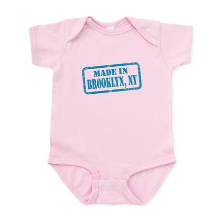 

CafePress - MADE IN BROOKLYN Infant Bodysuit - Baby Light Bodysuit Size Newborn - 24 Months