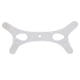 thumbnail image 1 of Correa antironquidos para la barbilla, unisex, correa transpirable de malla para dejar de roncar, cinturón de soporte para la mandíbula, vendaje (blanco), 1 of 14