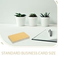 thumbnail image 3 of 50 tarjetas de presentación metálicas en blanco para grabar, multiusos, de aluminio, con acabado dorado, 3 of 7