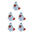 thumbnail image 2 of kurtrusly White Affordable Ghosts Enamel Pin Modern Minimalist Brooche Delicate Intricate Enamel Pin Punk D 5Set, 2 of 6