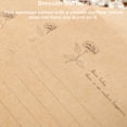 thumbnail image 4 of Matsuzay Paquete de 12 sobres Kraft de superficie lisa, papel de carta exquisito, sobres hechos a mano, accesorios de estampado, suministros de papelería cartulina Tipo 8, 4 of 6