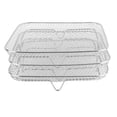 thumbnail image 1 of Three Stackable Fryer Racks, Large 8 Inch for ,  with Stainless Steel 3 Layer Dehydrator Rack, 1 of 7