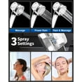 Filtered Shower Head for Hard Water with Stop, High Pressure 4Mode
