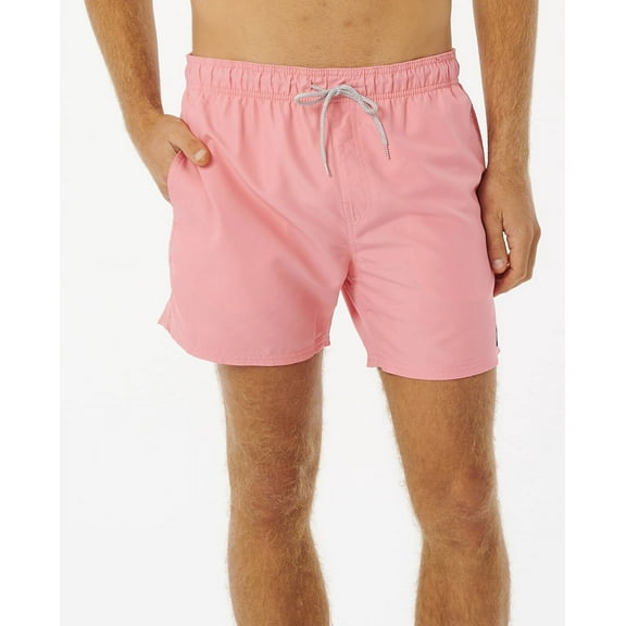 Offset Volley Elasticated Boardshorts [Pink]