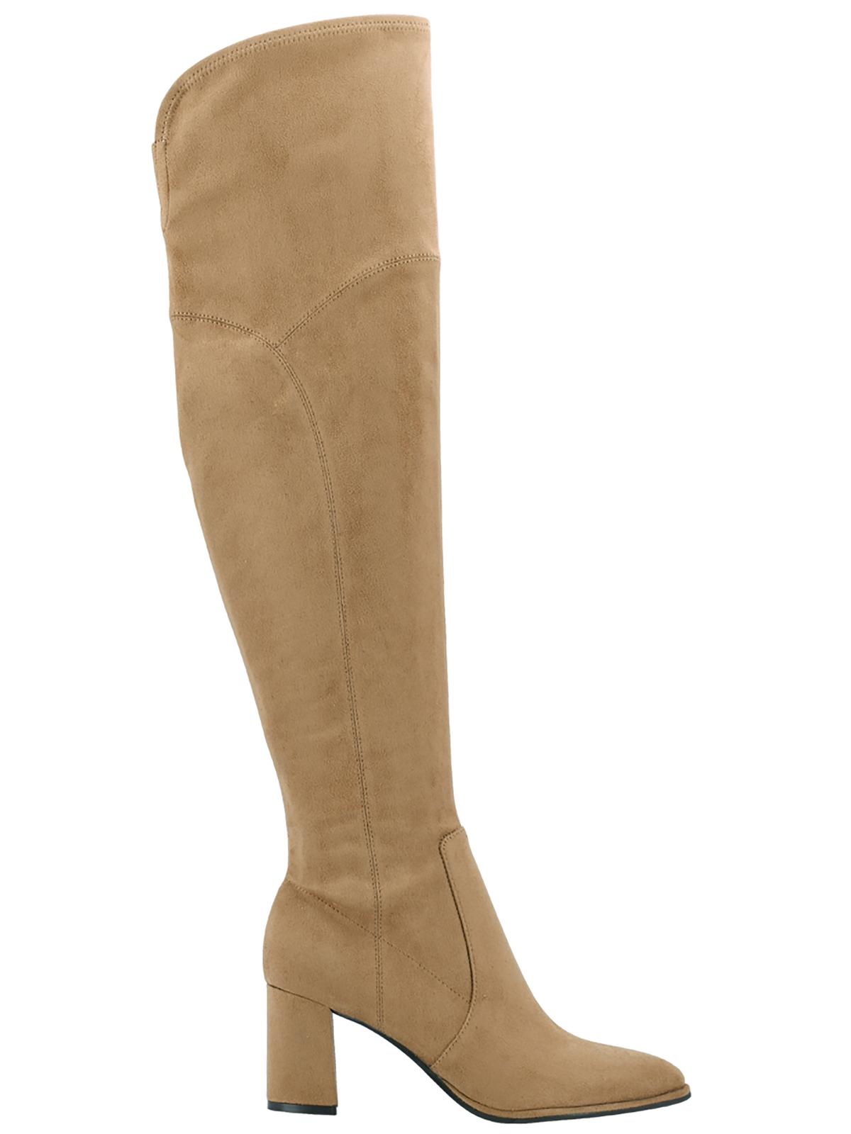 Marc Fisher Womens Luley Faux Suede Tall Over-The-Knee Boots