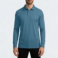 thumbnail image 6 of FAHUOMU Men's Polo Shirts Long Sleeve Golf Polo Shirt Casual Solid Stylish Dry Fit Quick Dry UPF 50+ Sun Protection Polos, 6 of 8