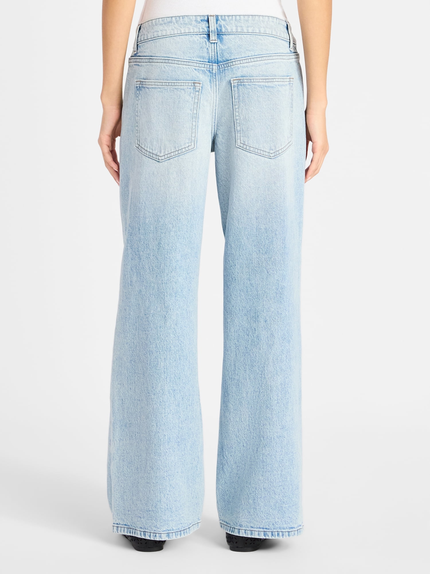 Distressed Denim Jeans, 30'' Inseam, Women's - image 3