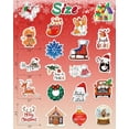 thumbnail image 6 of 300 PCS Christmas Stickers , Christmas Party Favors Stocking Stuffers Vinyl Water Bottles Stickers Crafts Gifts for Classroom Students Holiday Sticker for Teens Adults, 6 of 12