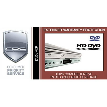 Consumer Priority Service VCD3-1500 3 Year DVD-VCR under $1 500. 00