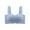 Blue, variant on CLOISE Bras for Women Wireless Push up No Underwire Padded No Zipper Tshirt Bras Beige S-XL