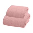 thumbnail image 2 of Meitianfacai Extra Large Bath Towel Set Of 2 Oversized Bath Sheet Super Soft Absorbent Bathroom Towel Set Microfiber Quick Dry Shower Towel For Hotel Bath Gym, Pink, 2 of 6