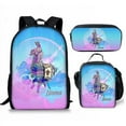 thumbnail image 1 of Fortnite Fortnite Backpack Large Capacity Three-piece Set Peripheral Backpack Student School Bag, 1 of 5