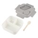 thumbnail image 2 of Lonchera estilo bento, recipiente de plástico apto para microondas, con separadores y vaso para salsas, contenedor portátil para comida escolar, ideal para oficina y viajes,topliu, 2 of 8