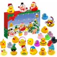 thumbnail image 5 of Calendrier Avent Noël 2023 - Bebe 24 Petits Canards en Caoutchouc, 24 Jours Jouet De Bain Créatif pour Les Jouets, Calendrier De L'Avent De Noël Coffret Cadeaux pour Enfants Garçons Filles, 5 of 5