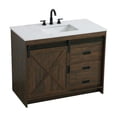 thumbnail image 6 of Elegant Kitchen and Bath Austin 42 inch Single Bathroom Vanity in Expresso, 6 of 10
