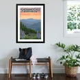 thumbnail image 3 of Art.com Shenandoah National Park, Virginia - Black Bear and Cubs Spring Flowers Art Print by Lantern Press, Black Frame Wall Art, 32" x 44", 3 of 5