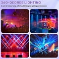 thumbnail image 5 of High Quality New Style 15W RGBW LED Stage Light Pinspot Beam Spotlight Professional DJ DISCO Party KTV Backlight Stage Light, 5 of 5