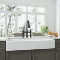 thumbnail image 2 of 37"L x 19" W  Cermaic Farmhouse/Apron Front White Kitchen Sink, 2 of 2