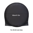 thumbnail image 2 of BLEEUS Rv Tire Cover Waterproof Automotive Wheel Protector For Trailers Rvs （Black L）, 2 of 10