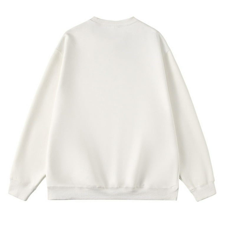 Thin white sweatshirt hotsell