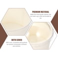 thumbnail image 3 of RomaMX 50 sets Bowl de almacenamiento de yogurt tazones de papel de helado tazones de budín desechables, 3 of 7
