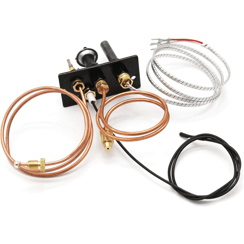 Buy Propane & Natural Gas Fireplace Pilot Assembly Include Pilot Tube Thermocouple and Ignitor