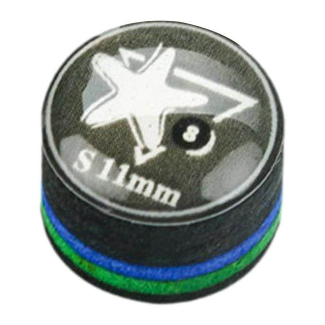 Punta para taco de billar, reparación de punta de palo de billar, repuesto de arcoíris de 11mm para S