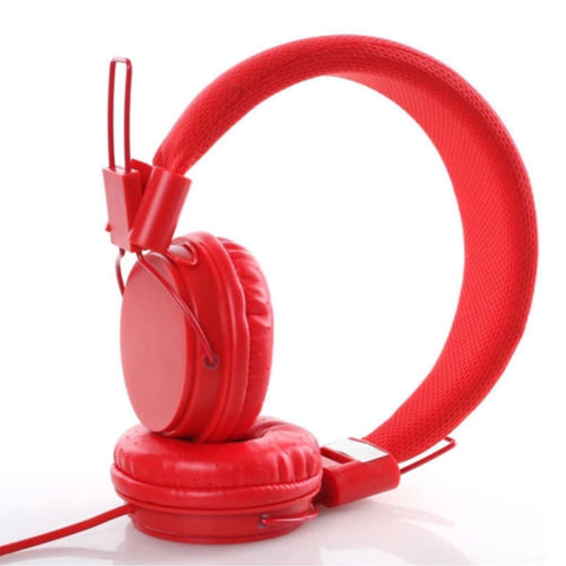 Kids Wired Ear Headphones Stylish Headband Earphones for iPad Tablet