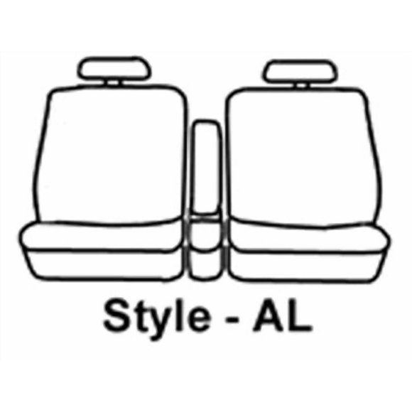 Fits 2011-2014 Ford F-150 Covercraft Seat Cover SS3419PCCH SeatSaver; Polycotton; Charcoal Black; For One Row