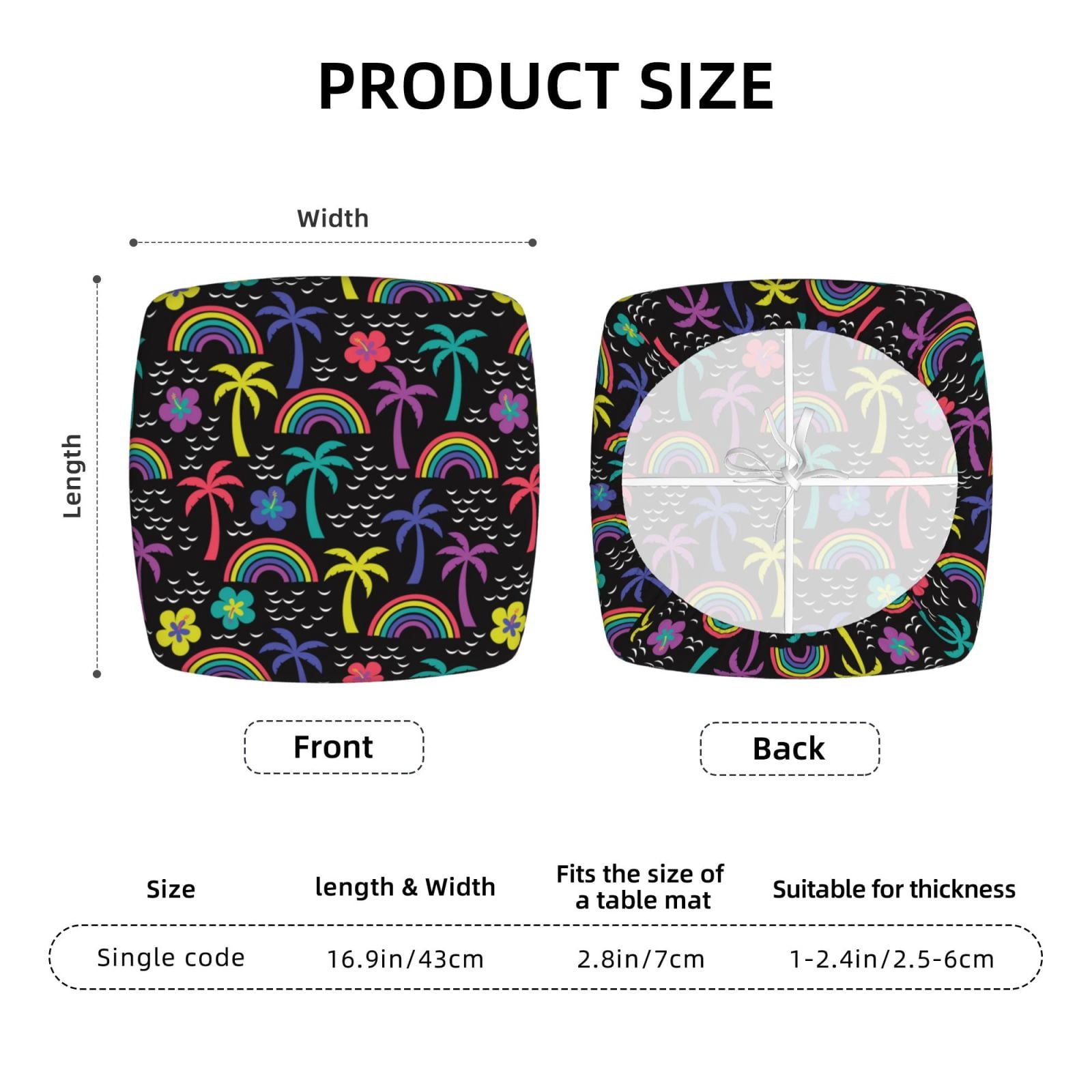 Vsdgher Colorful Flower Tiger Couch Cushion Covers, Non-Slip Sofa Seat Cushion Slipcovers, Soft Couch Covers（Don't include seat cushion）Four Pieces