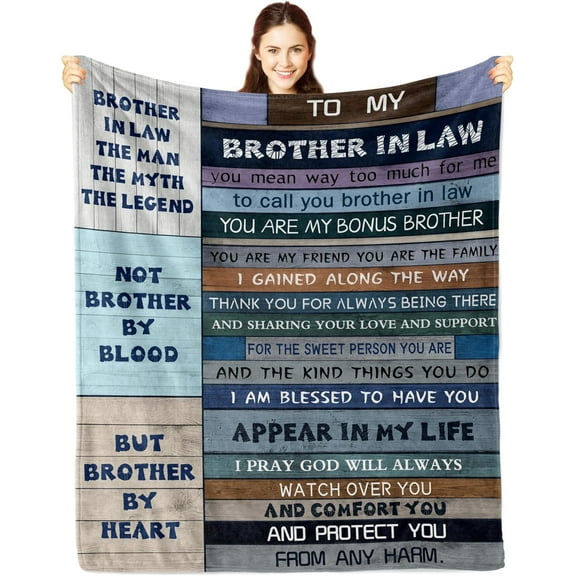 XZYG Brother in Law Gift Gifts for Brother in Law Blanket Brother in Law Christmas/Birthday Gifts Brother in Law Gifts from Sister in Law Brother in Law Gifts Ideas Throw Blanket(50*60inch)