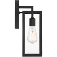 thumbnail image 6 of John Timberland Titan Modern Outdoor Wall Light Fixtures Set of 2 Mystic Black 14 1/4" Clear Glass for Post Exterior Barn Deck House Porch Yard Patio, 6 of 7