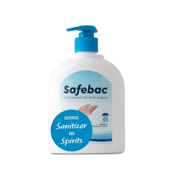 Pump Flask 17 oz by Smuggle Mug - Dispenses Real Product While Hiding Flask (Hand Cleaner)