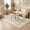 Blue, variant on ICEANT 5'x7' Area Rug, Rustic Style Rugs for Entryway Living Room Bedroom, Farmhouse Non-Slip Country Carpet Indoor Machine Washable, Pink
