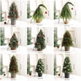 thumbnail image 2 of Whimsical Artificial Tabletop Pine Tree with Red Ornament, Unique Holiday Decor for Home or Office, Realistic Branches, Christmas Tree Accent, Easy to Display, Eco-Friendly Materials, 2 of 4