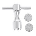 thumbnail image 2 of Herramienta de llave de aluminio liviana con 2 tornillos de pesas personalizadas de golf de 5-20g para putter - Plata 5G Sunnimix Golf Putter Weights, 2 of 8