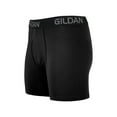 Gildan Men's Cotton Stretch Regular Leg Boxer Briefs, 5Pack, Sizes S