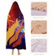 thumbnail image 4 of Preston-Playz Wearable Blanket Hoodie, Multi-size Hooded Blanket, Warm Cozy Wearable Blanket with Hood 50"x60", 4 of 8