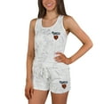thumbnail image 4 of Women's Concepts Sport Chicago Bears Quartz Hacci Knit Tank Top & Shorts Sleep Set, 4 of 6